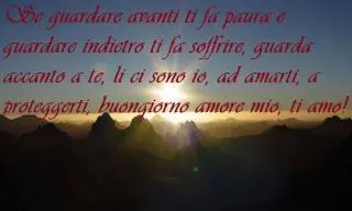 frase d'amore buongiorno