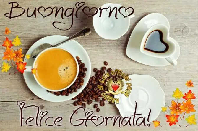 buongiorno felice giornata