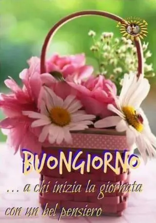 buongiorno... a chi inizia la giornata con un bel pensiero