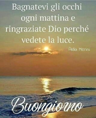 immagine per augurare buongiorno con frase di alda merini